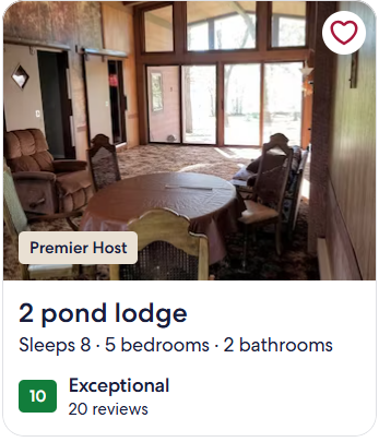 2 pond lodge